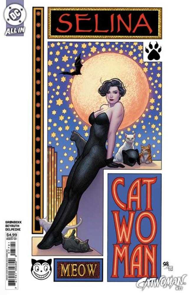 Catwoman #77 Cover B Frank Cho Card Stock Variant | Dragon's Lair Comics and Fantasy Houston TX