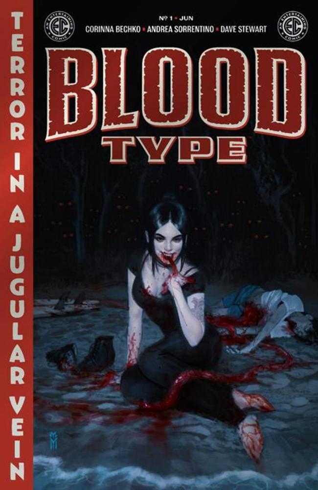 EC Blood Type #1 (Of 4) Cover C Miguel Mercado Foil Variant | Dragon's Lair Comics and Fantasy Houston TX