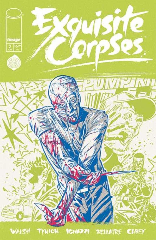 Exquisite Corpses #2 Cover C Michael Walsh Polybagged Variant (Mature) | Dragon's Lair Comics and Fantasy Houston TX