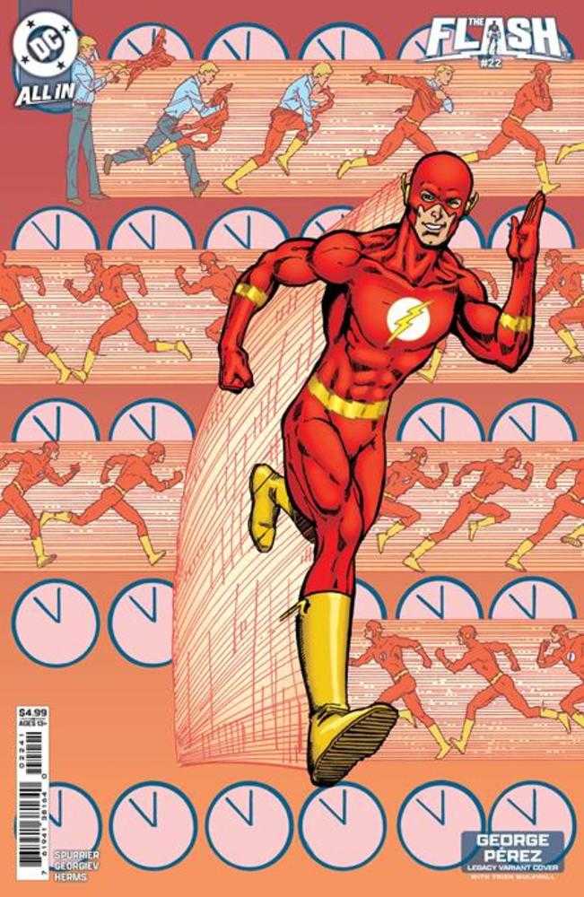 Flash #22 Cover D George Perez Legacy Card Stock Variant | Dragon's Lair Comics and Fantasy Houston TX