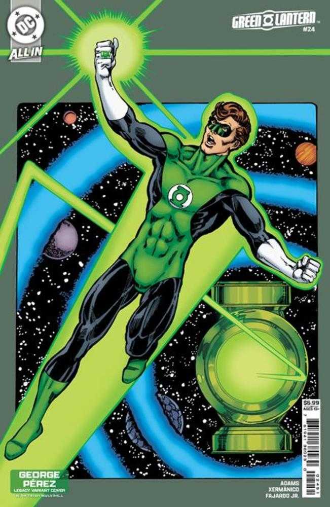 Green Lantern #24 Cover D George Perez Legacy Card Stock Variant | Dragon's Lair Comics and Fantasy Houston TX