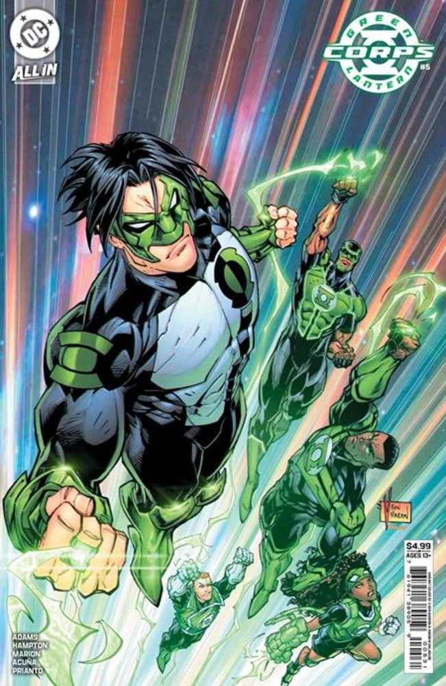 Green Lantern Corps #5 Cover B V Ken Marion Card Stock Variant | Dragon's Lair Comics and Fantasy Houston TX