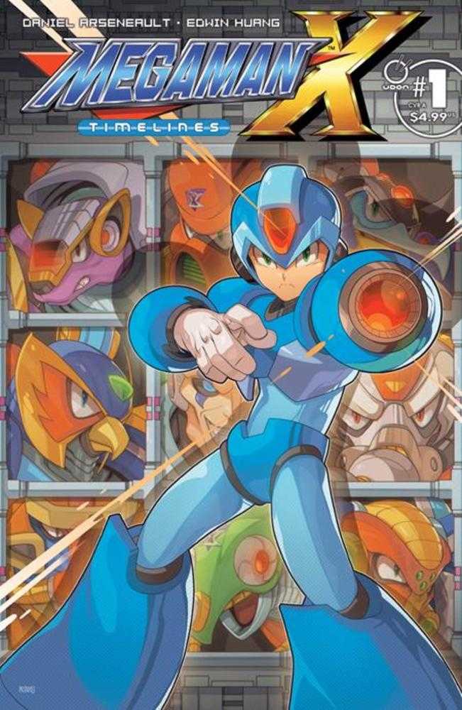 Mega Man X Timelines #1 (One Shot) Cover A Edwin Huang Previously Foc'D On 5/5/2025 | Dragon's Lair Comics and Fantasy Houston TX
