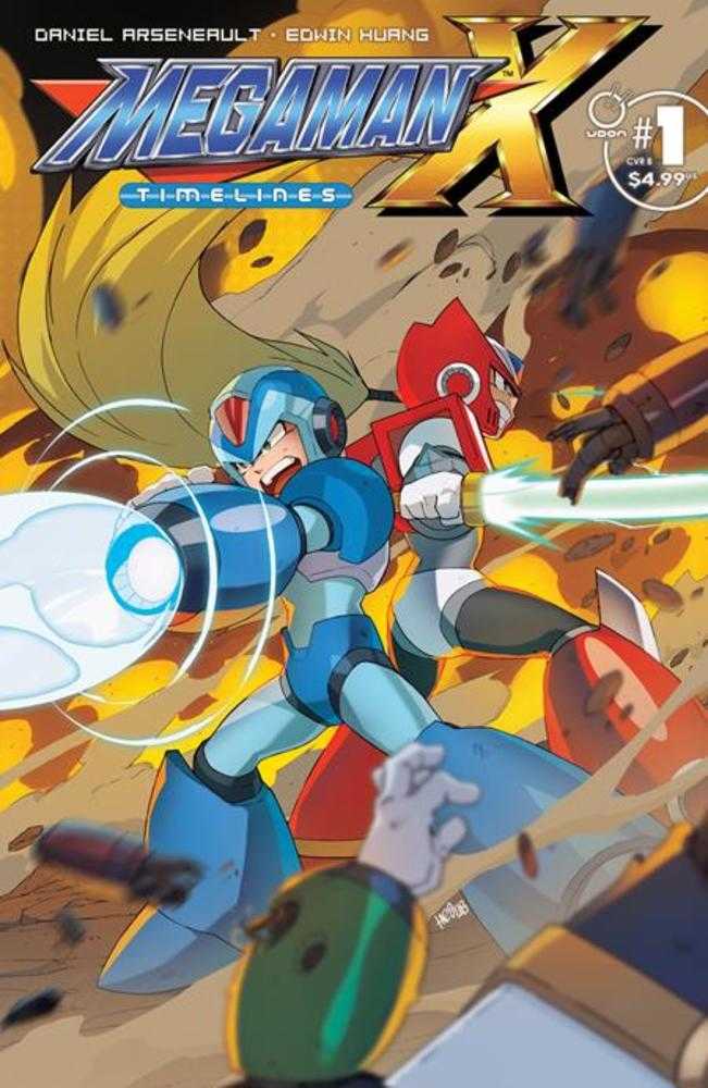 Mega Man X Timelines #1 (One Shot) Cover B Hanzo Steinbach Variant Previously Foc'D On 5/5/2025 | Dragon's Lair Comics and Fantasy Houston TX