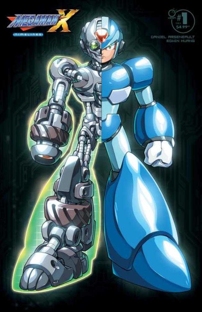 Mega Man X Timelines #1 (One Shot) Cover C Edwin Huang Variant Previously Foc'D On 5/5/2025 | Dragon's Lair Comics and Fantasy Houston TX