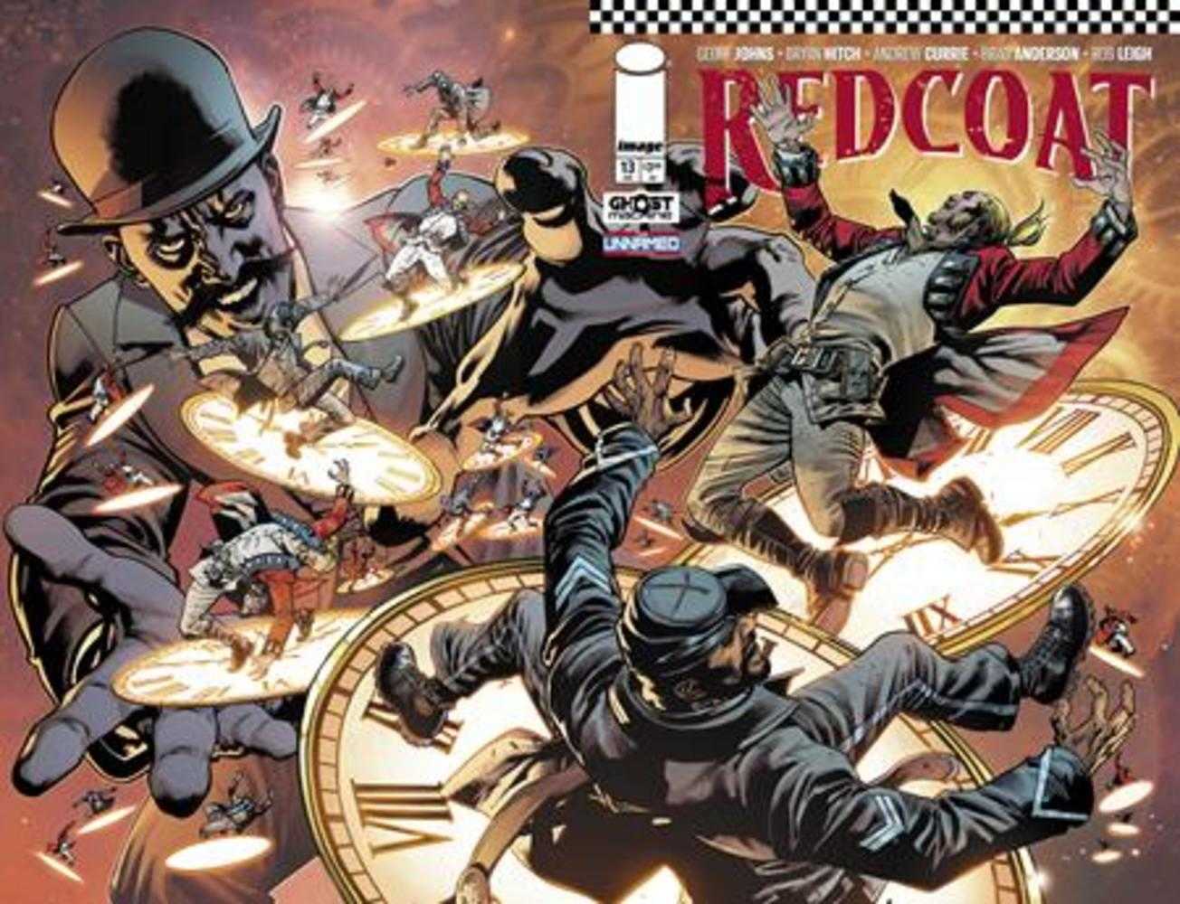 Redcoat #13 Cover A Bryan Hitch & Brad Anderson Wraparound | Dragon's Lair Comics and Fantasy Houston TX
