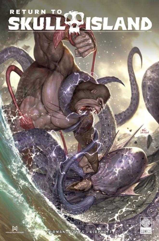 Return To Skull Island #1 (Of 4) Cover E Inhyuk Lee Foil Variant | Dragon's Lair Comics and Fantasy Houston TX