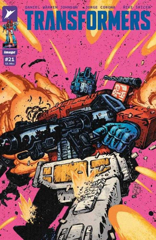Transformers #21 Cover B Jorge Corona & Mike Spicer Variant | Dragon's Lair Comics and Fantasy Houston TX