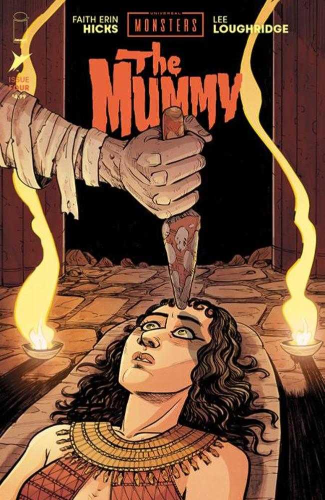 Universal Monsters The Mummy #4 (Of 4) Cover A Faith Erin Hicks | Dragon's Lair Comics and Fantasy Houston TX
