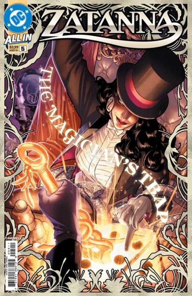 Zatanna #5 (Of 6) Cover A Jamal Campbell | Dragon's Lair Comics and Fantasy Houston TX