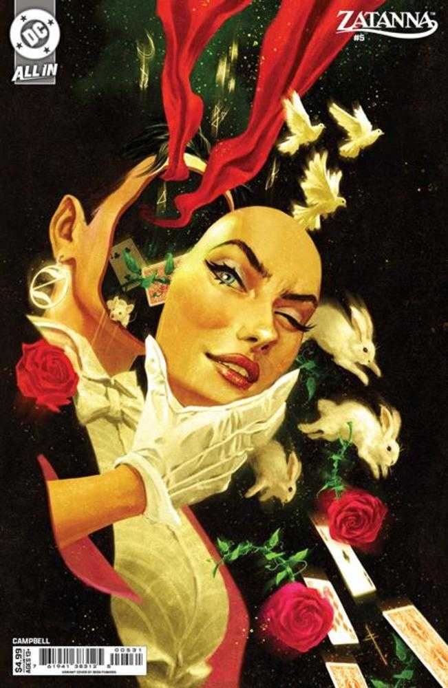 Zatanna #5 (Of 6) Cover C Sebastian Fiumara Card Stock Variant | Dragon's Lair Comics and Fantasy Houston TX
