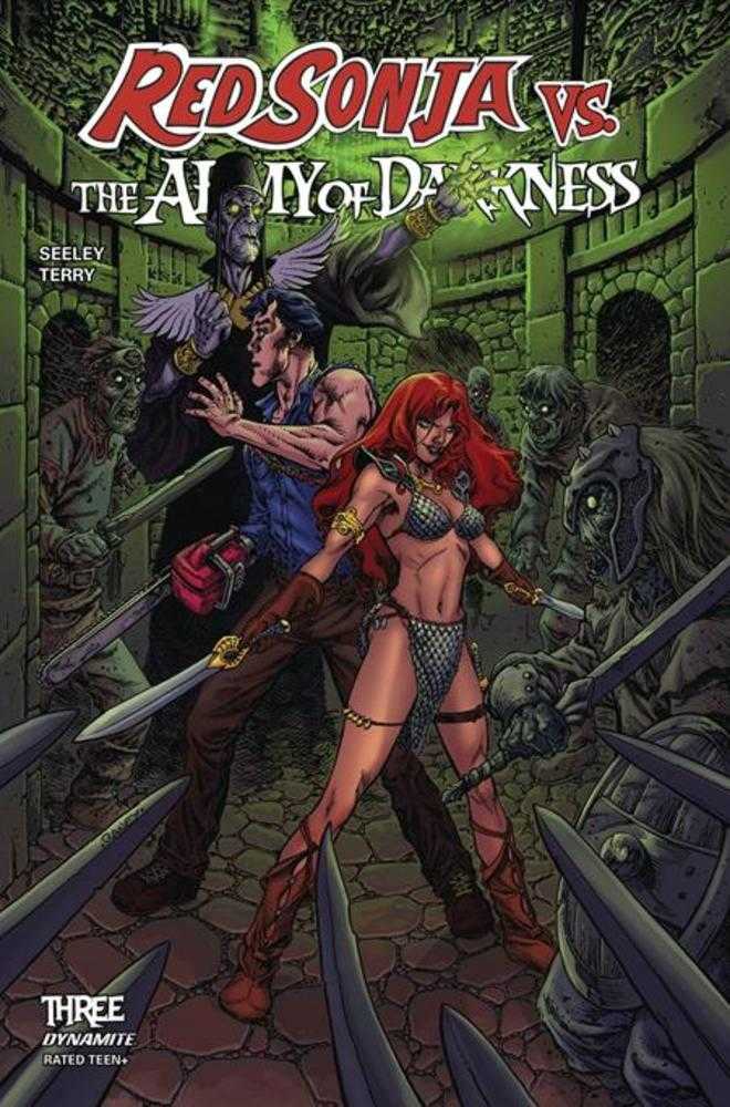 Red Sonja vs The Army Of Darkness #3 Cover C Tom Raney Variant | Dragon's Lair Comics and Fantasy Houston TX