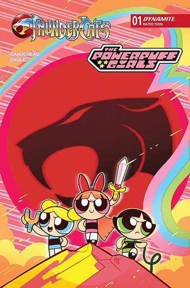 Thundercats Powerpuff Girls #1 Cover A Paulina Ganucheau | Dragon's Lair Comics and Fantasy Houston TX