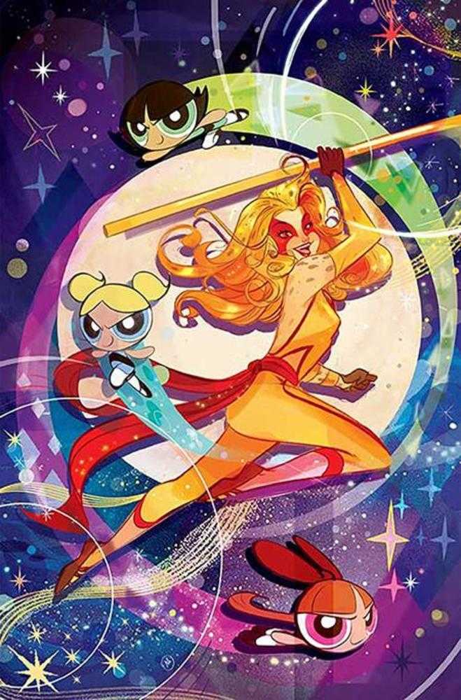 Thundercats Powerpuff Girls #1 Cover I 1 in 10 Nicoletta Baldari Full Art Variant | Dragon's Lair Comics and Fantasy Houston TX