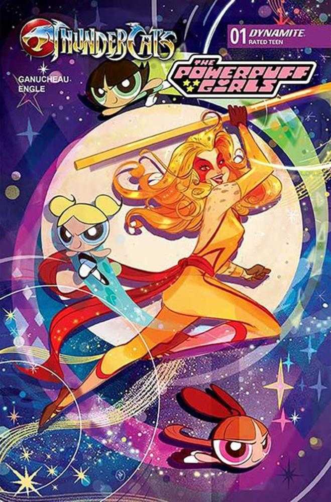 Thundercats Powerpuff Girls #1 Cover E Nicoletta Baldari Variant | Dragon's Lair Comics and Fantasy Houston TX
