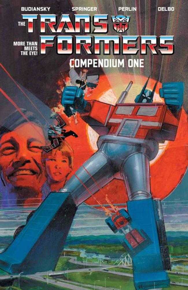 Transformers Compendium TPB Volume 01 Direct Market Exclusive Bill Sienkiewicz Cover | Dragon's Lair Comics and Fantasy Houston TX