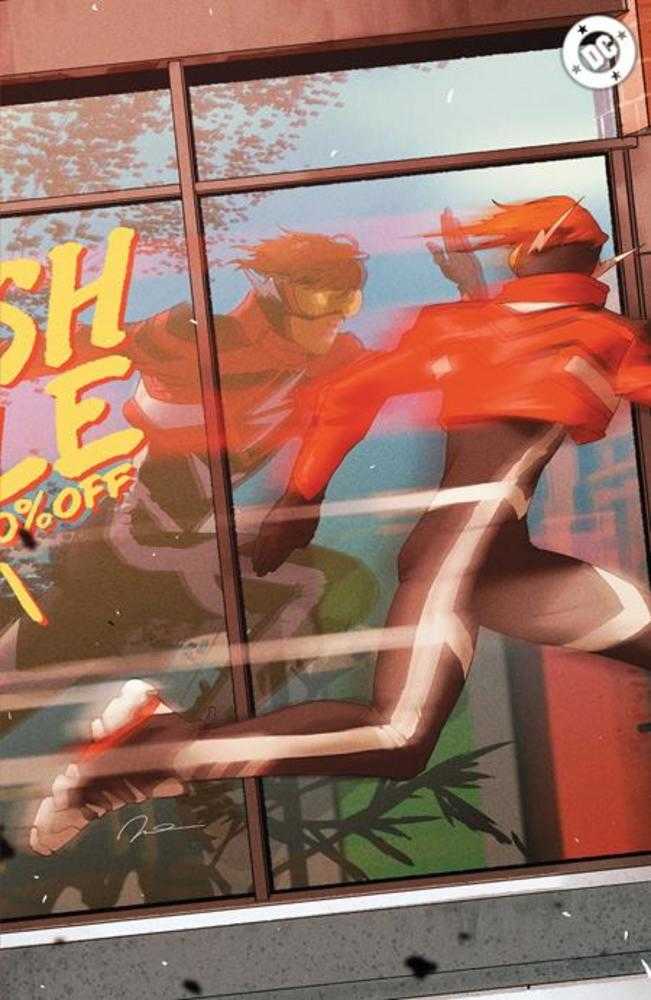 Absolute Flash #1 2nd Print Cover C Gerald Parel Foil Variant | Dragon's Lair Comics and Fantasy Houston TX