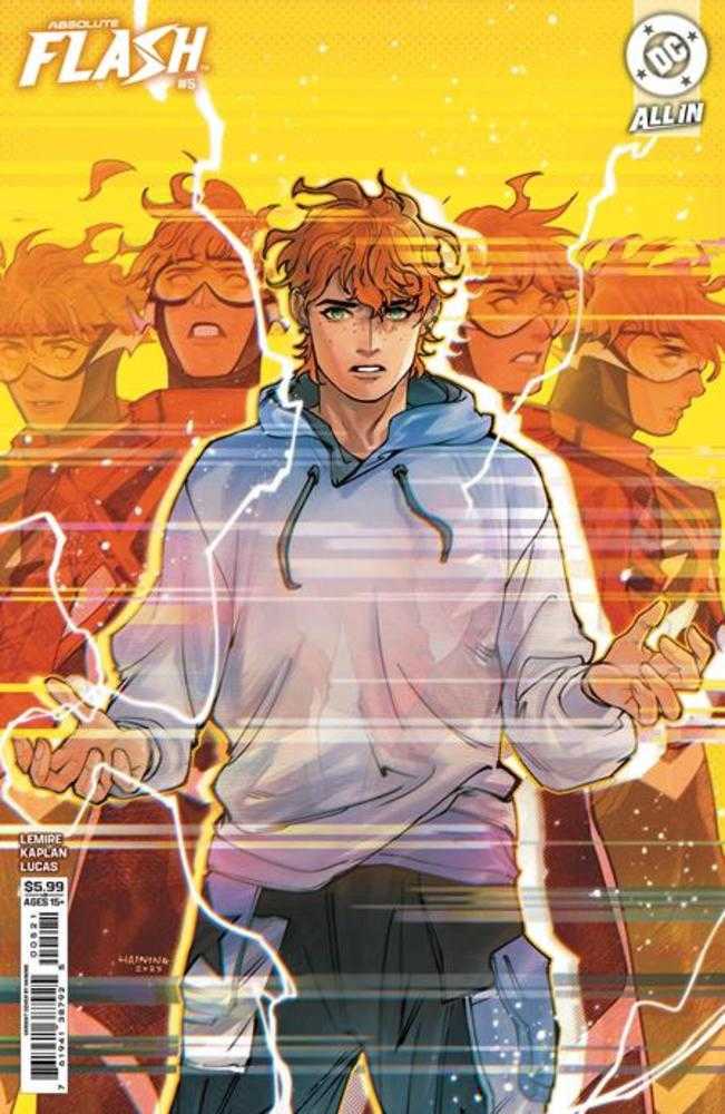 Absolute Flash #5 Cover B Haining Card Stock Variant | Dragon's Lair Comics and Fantasy Houston TX
