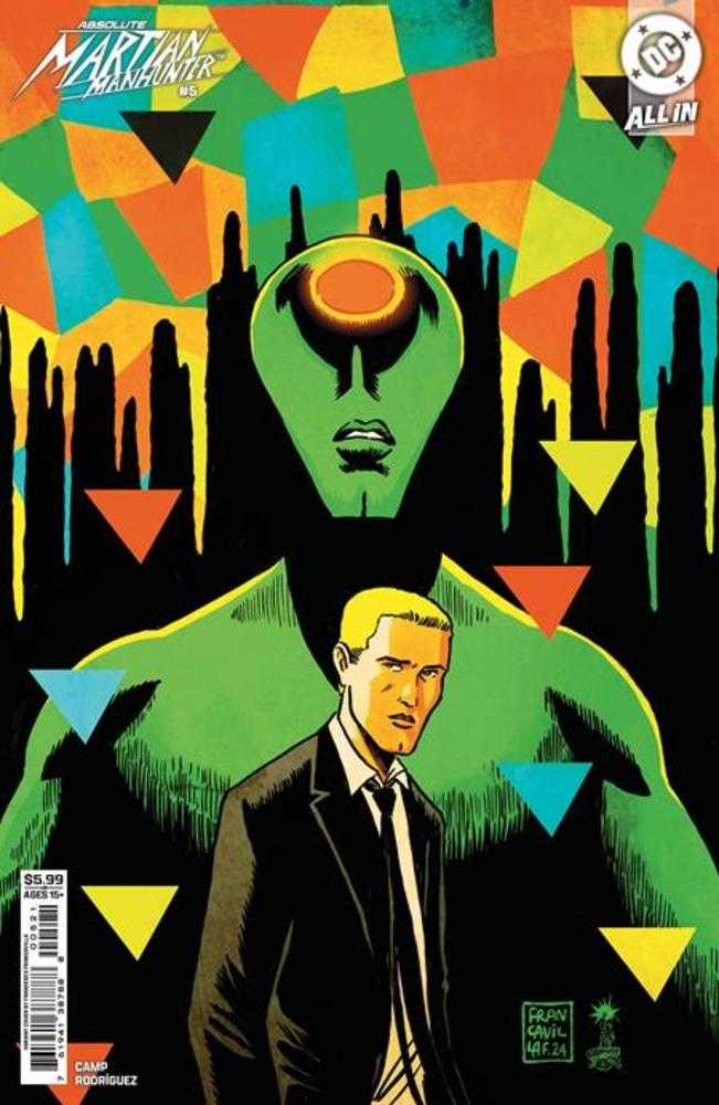 Absolute Martian Manhunter #5 (Of 12) Cover B Francesco Francavilla Card Stock Variant | Dragon's Lair Comics and Fantasy Houston TX