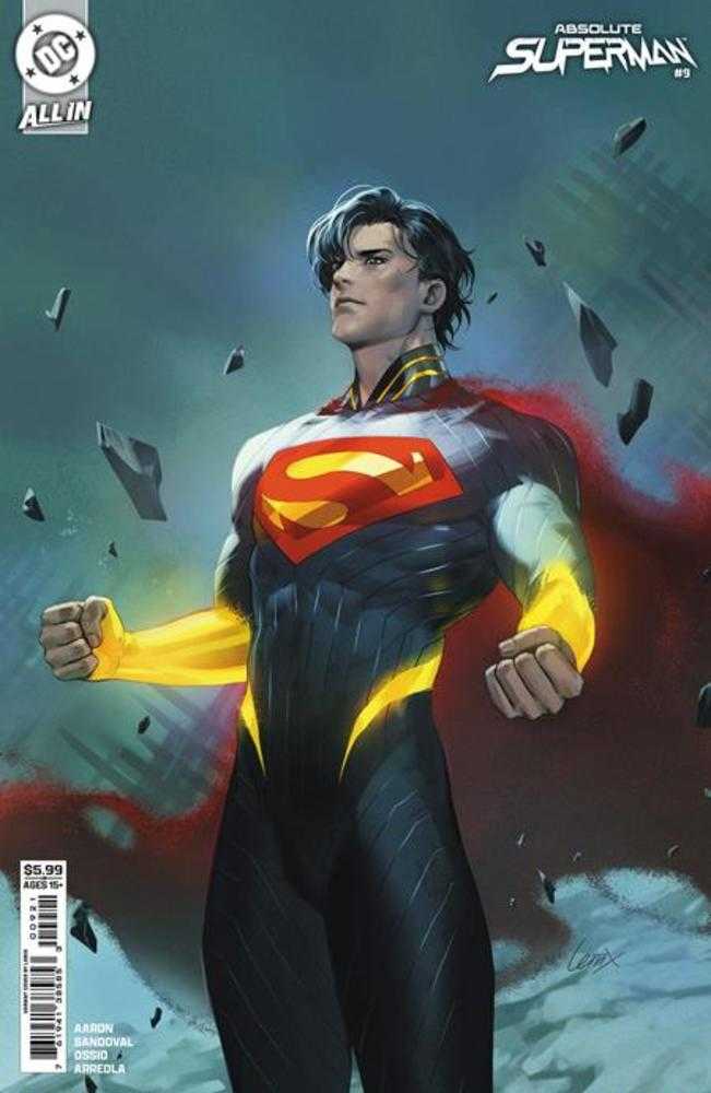 Absolute Superman #9 Cover B Lesley Leirix Li Card Stock Variant | Dragon's Lair Comics and Fantasy Houston TX