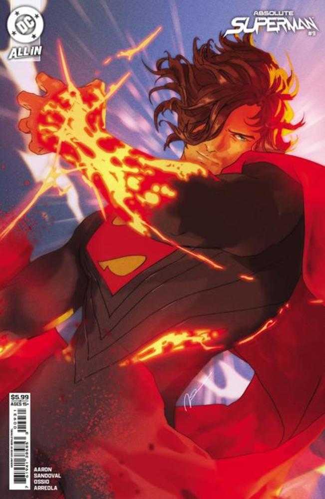 Absolute Superman #9 Cover C Gerald Parel Card Stock Variant | Dragon's Lair Comics and Fantasy Houston TX