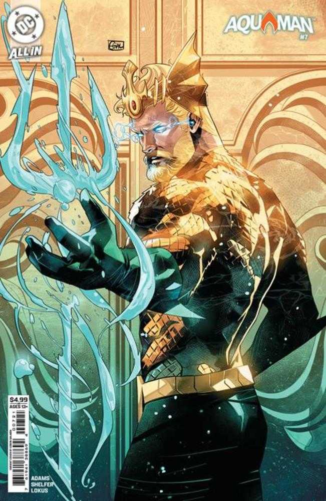 Aquaman #7 Cover B Edwin Galmon Card Stock Variant | Dragon's Lair Comics and Fantasy Houston TX