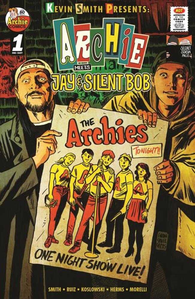 Archie Meets Jay And Silent Bob #1 (One Shot) Cover C Francesco Francavilla Variant (Mature) | Dragon's Lair Comics and Fantasy Houston TX