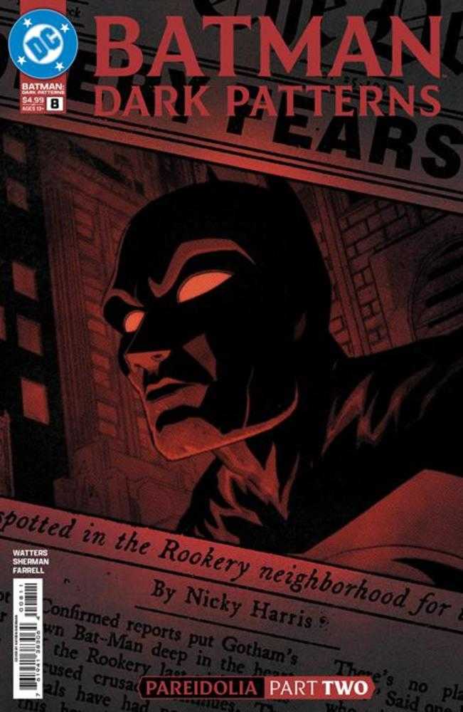 Batman Dark Patterns #8 (Of 12) Cover A Hayden Sherman | Dragon's Lair Comics and Fantasy Houston TX