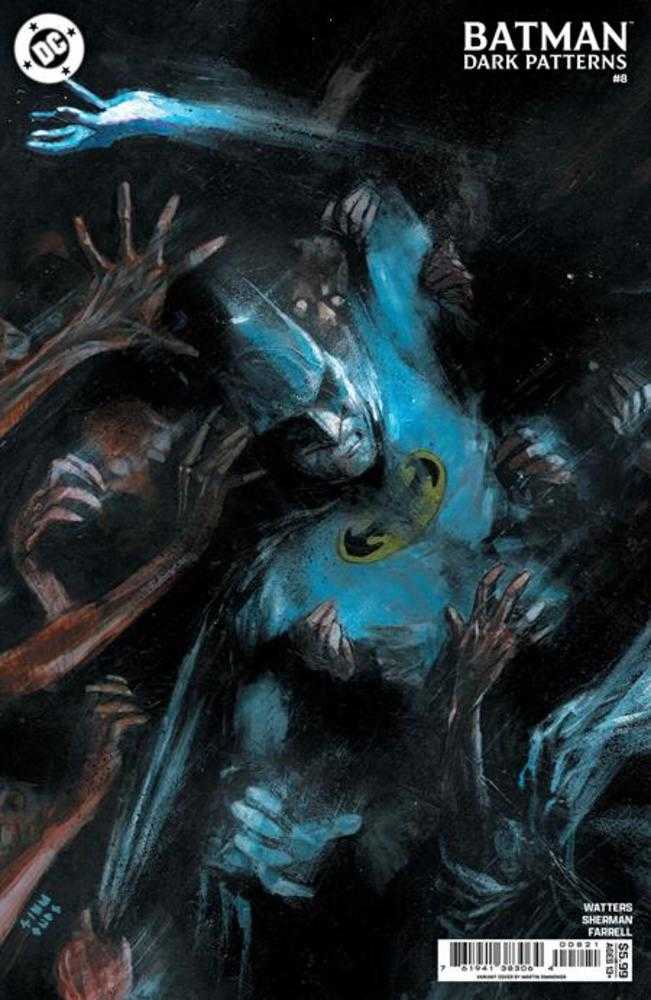 Batman Dark Patterns #8 (Of 12) Cover B Martin Simmonds Card Stock Variant | Dragon's Lair Comics and Fantasy Houston TX