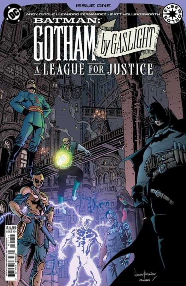 Batman Gotham By Gaslight A League For Justice #1 (Of 6) Cover A Leandro Fernandez | Dragon's Lair Comics and Fantasy Houston TX