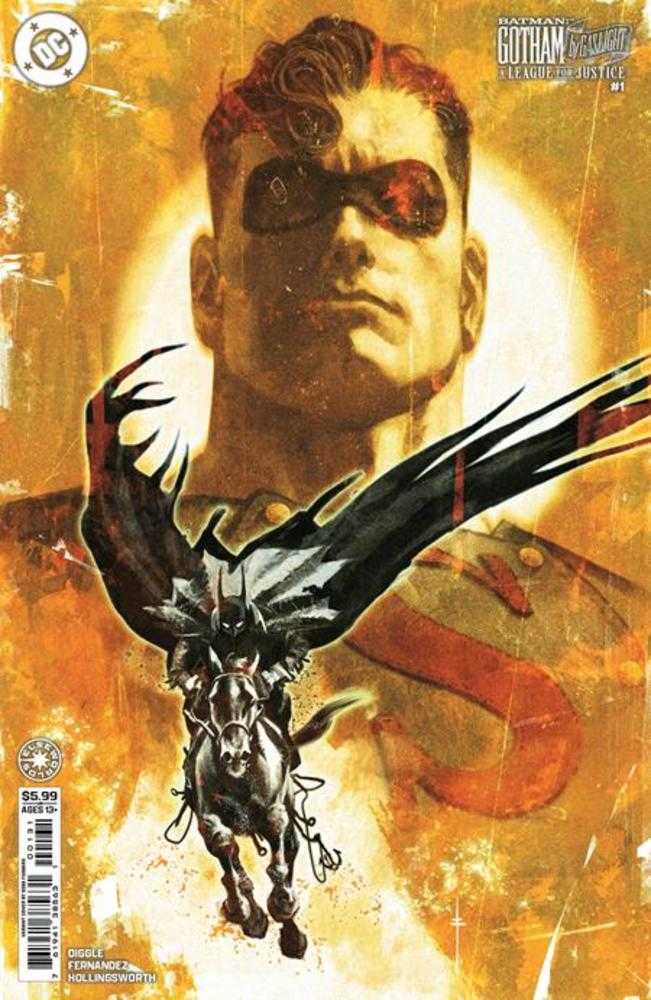 Batman Gotham By Gaslight A League For Justice #1 (Of 6) Cover B Sebastian Fiumara Card Stock Variant | Dragon's Lair Comics and Fantasy Houston TX