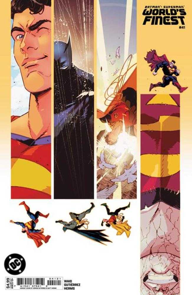 Batman Superman Worlds Finest #41 Cover C Adrian Gutierrez Card Stock Variant | Dragon's Lair Comics and Fantasy Houston TX