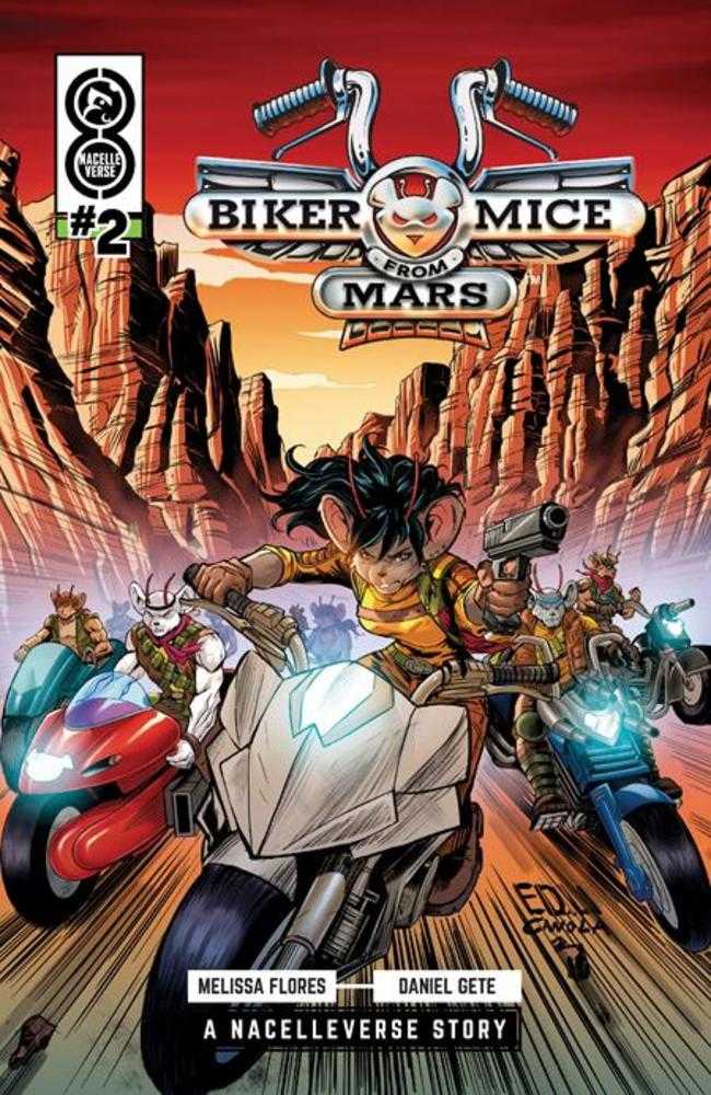 Biker Mice From Mars (2025) #2 Cover A Edu Souza | Dragon's Lair Comics and Fantasy Houston TX