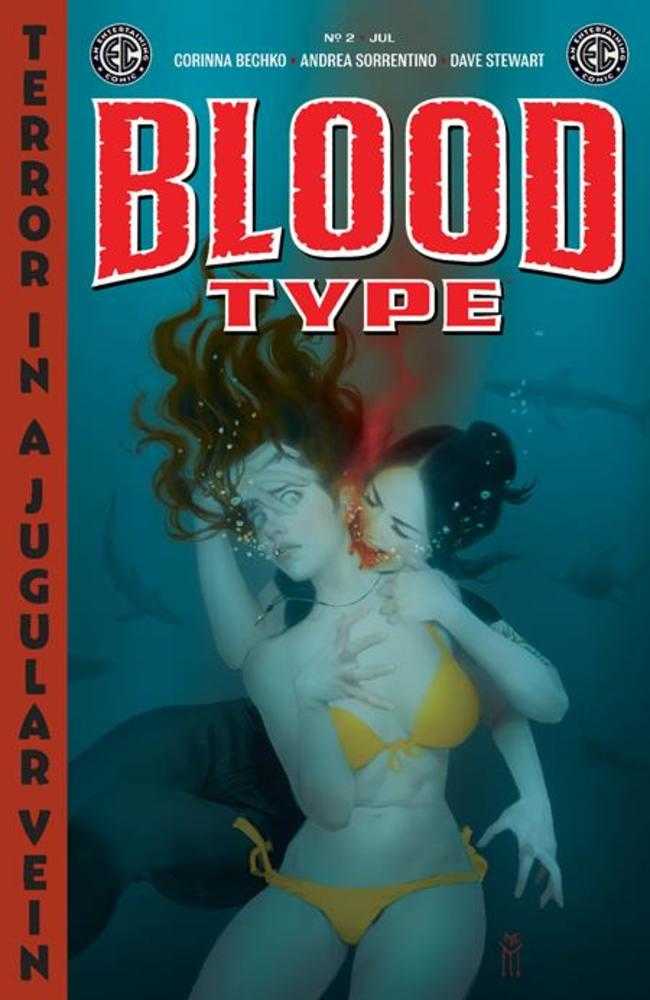 EC Blood Type #2 (Of 4) Cover A Miguel Mercado | Dragon's Lair Comics and Fantasy Houston TX