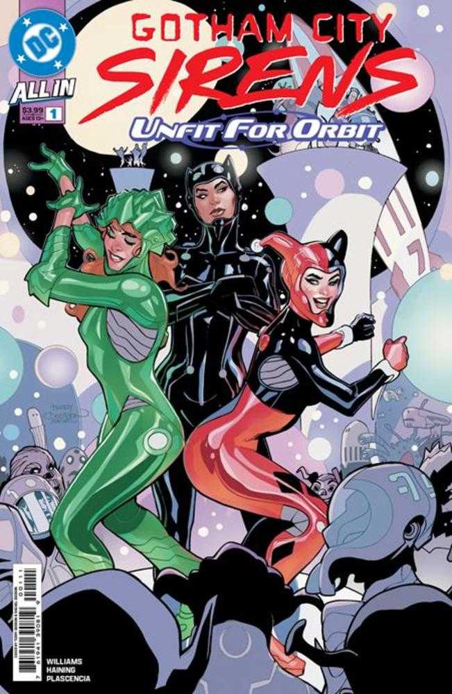 Gotham City Sirens Unfit For Orbit #1 (Of 5) Cover A Terry Dodson & Rachel Dodson | Dragon's Lair Comics and Fantasy Houston TX