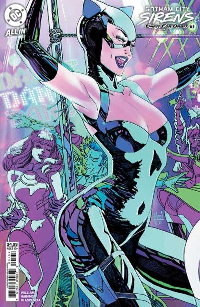 Gotham City Sirens Unfit For Orbit #1 (Of 5) Cover D Guillem March Connecting Card Stock Variant | Dragon's Lair Comics and Fantasy Houston TX