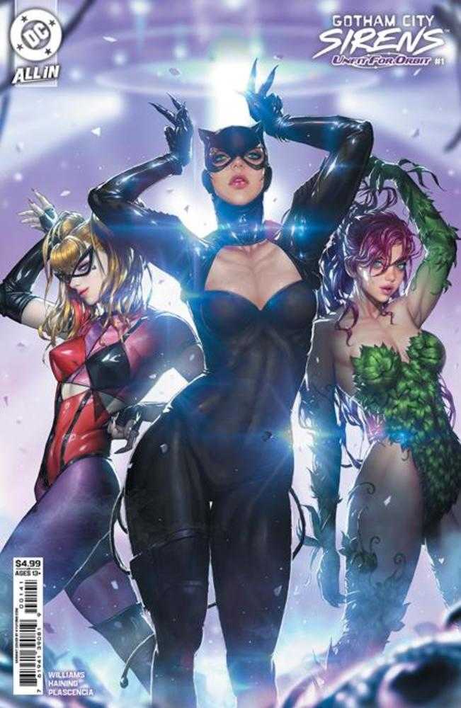 Gotham City Sirens Unfit For Orbit #1 (Of 5) Cover C Kyuyong Eom Card Stock Variant | Dragon's Lair Comics and Fantasy Houston TX