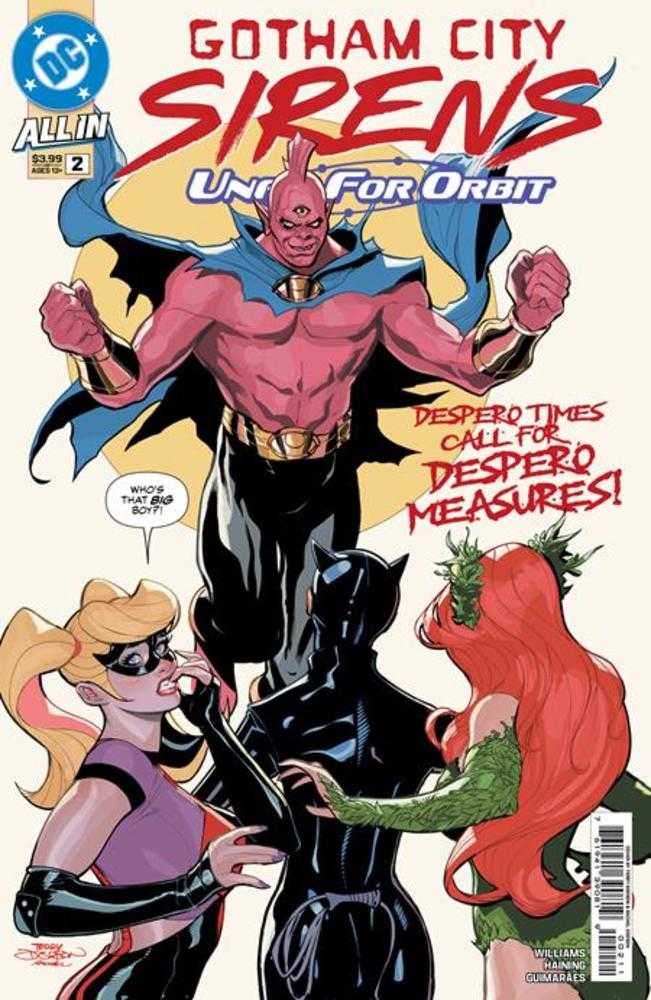 Gotham City Sirens Unfit For Orbit #2 (Of 5) Cover A Terry Dodson & Rachel Dodson | Dragon's Lair Comics and Fantasy Houston TX