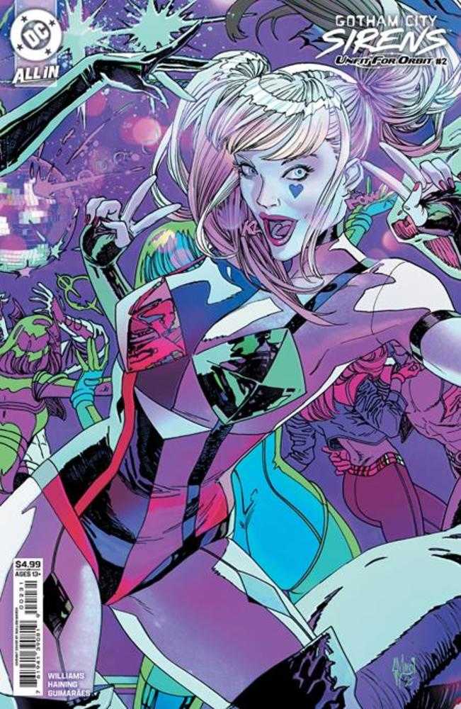 Gotham City Sirens Unfit For Orbit #2 (Of 5) Cover C Guillem March Connecting Card Stock Variant | Dragon's Lair Comics and Fantasy Houston TX