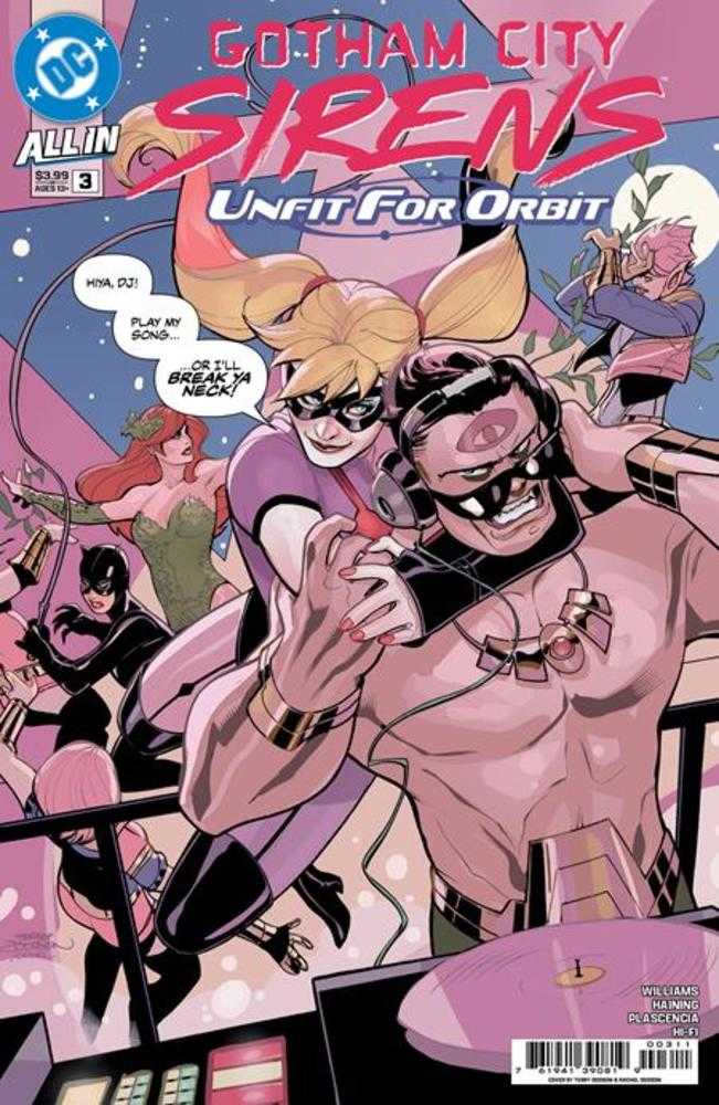 Gotham City Sirens Unfit For Orbit #3 (Of 5) Cover A Terry Dodson & Rachel Dodson | Dragon's Lair Comics and Fantasy Houston TX