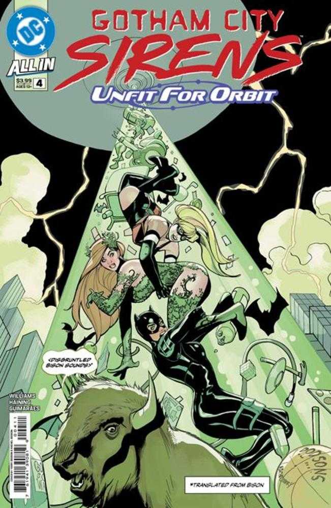 Gotham City Sirens Unfit For Orbit #4 (Of 5) Cover A Terry Dodson & Rachel Dodson | Dragon's Lair Comics and Fantasy Houston TX