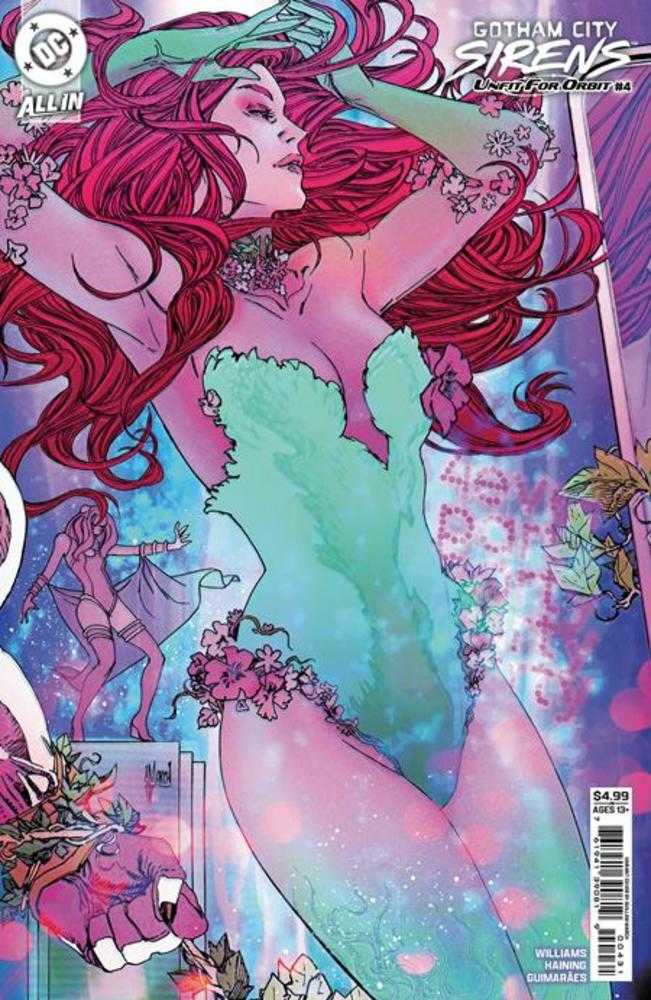 Gotham City Sirens Unfit For Orbit #4 (Of 5) Cover C Guillem March Connecting Card Stock Variant | Dragon's Lair Comics and Fantasy Houston TX