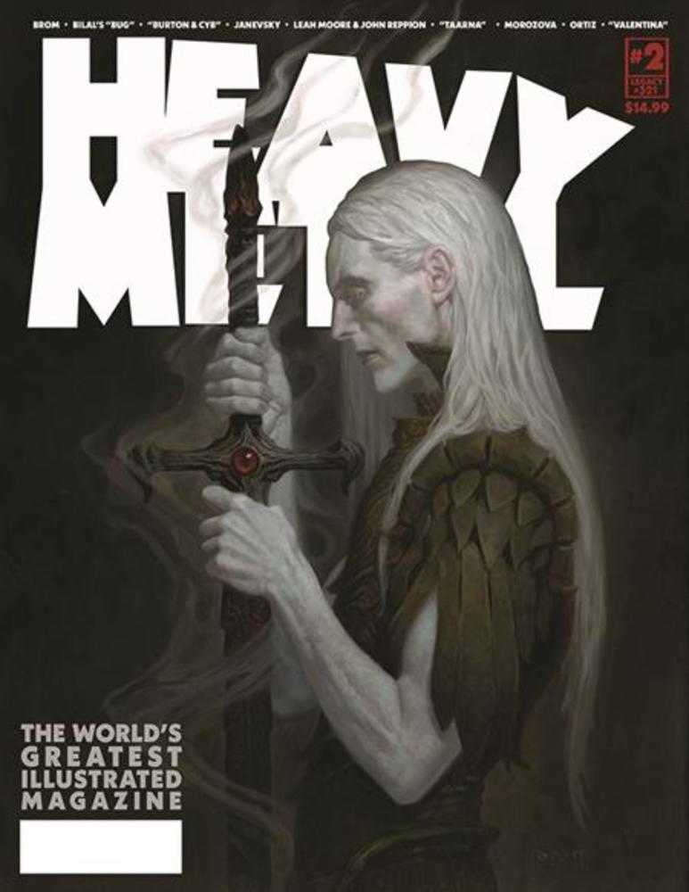 Heavy Metal Magazine #2 Cover A Brom (Mature) | Dragon's Lair Comics and Fantasy Houston TX