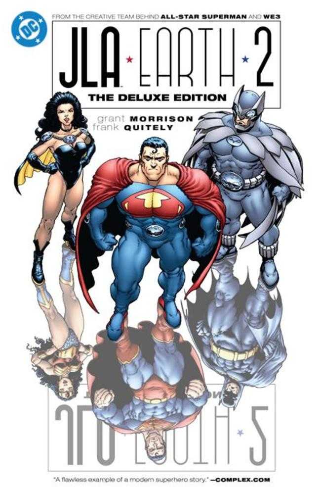 JLA Earth 2 Deluxe Edition Hardcover (2025 Edition) | Dragon's Lair Comics and Fantasy Houston TX