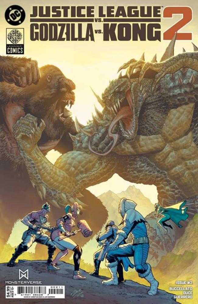 Justice League vs Godzilla vs Kong 2 #2 (Of 7) Cover A Christian Duce | Dragon's Lair Comics and Fantasy Houston TX