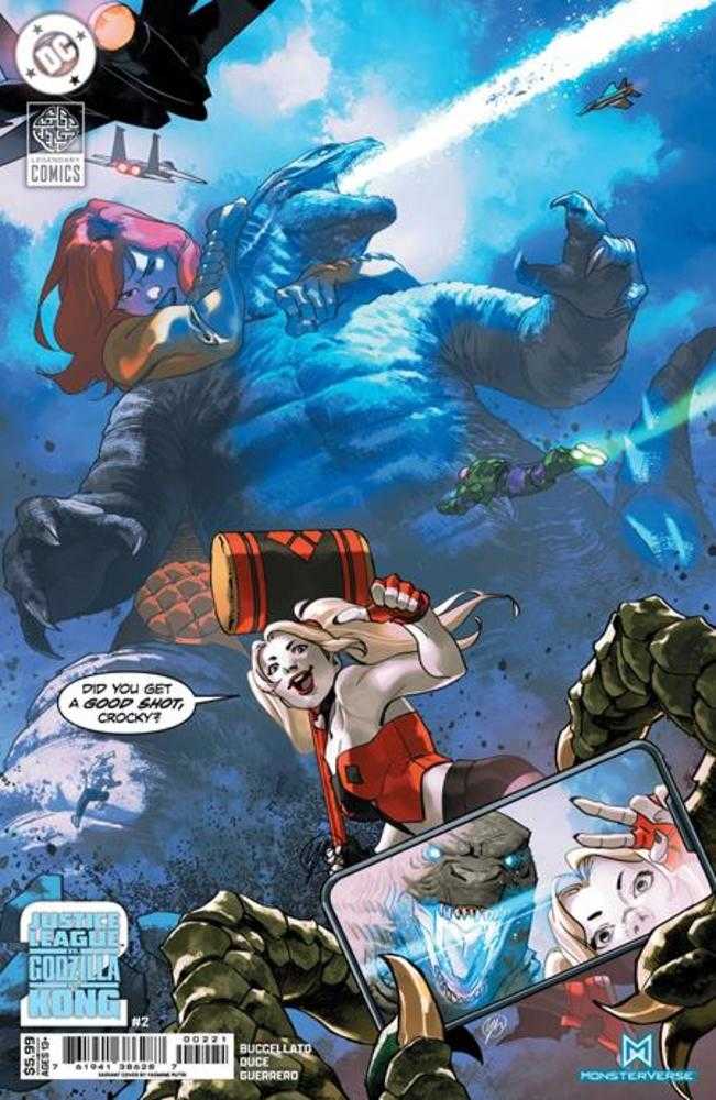 Justice League vs Godzilla vs Kong 2 #2 (Of 7) Cover B Yasmine Putri Card Stock Variant | Dragon's Lair Comics and Fantasy Houston TX