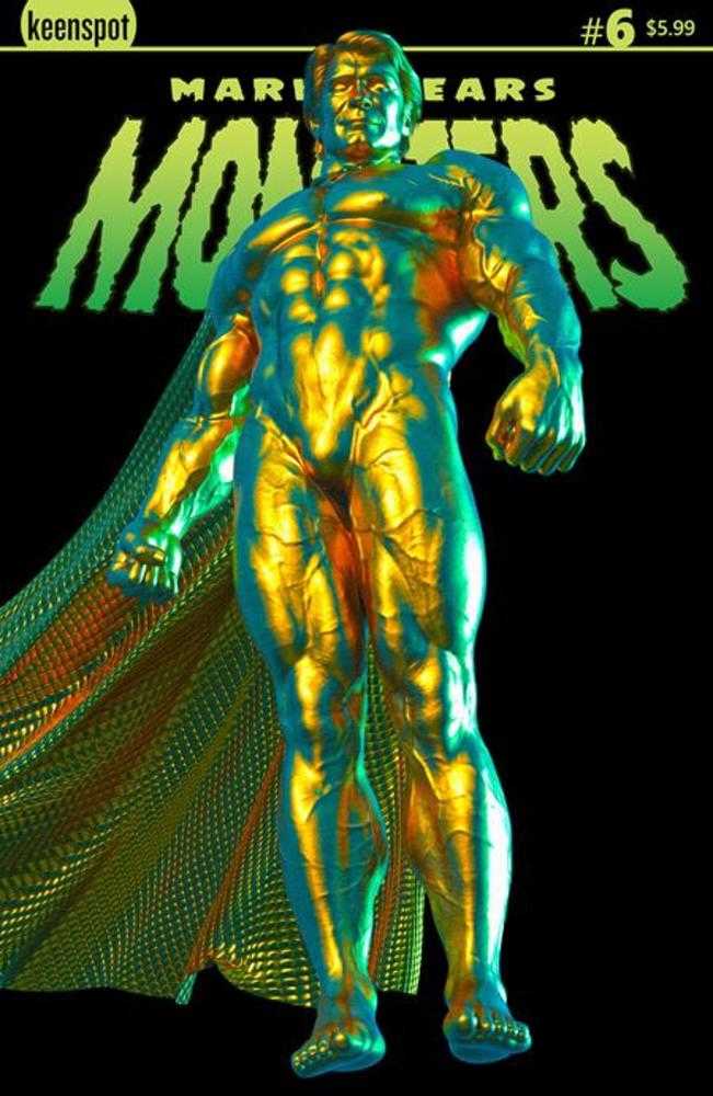 Mark Spears Monsters #6 Cover A Mark Spears The Golden Man | Dragon's Lair Comics and Fantasy Houston TX