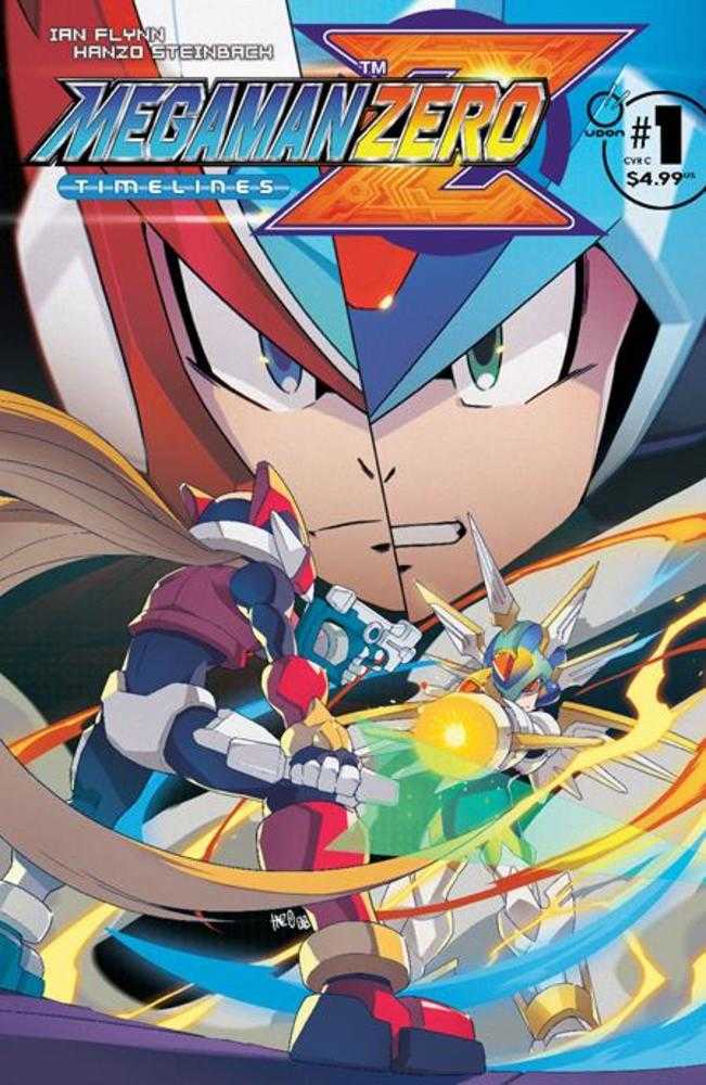 Mega Man Zero Timelines #1 (One Shot) Cover C 1:5 Hanzo Steinbach Variant | Dragon's Lair Comics and Fantasy Houston TX