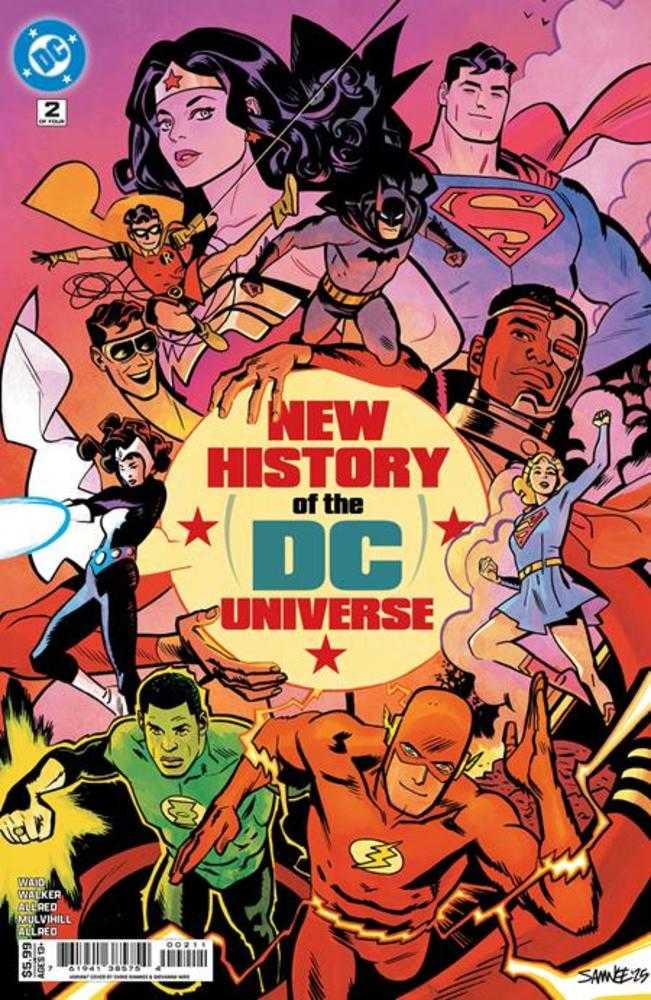 New History Of The DC Universe #2 (Of 4) Cover A Chris Samnee | Dragon's Lair Comics and Fantasy Houston TX