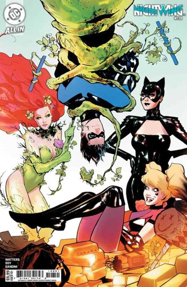 Nightwing #128 Cover D Marcio Takara Gotham City Sirens Card Stock Variant | Dragon's Lair Comics and Fantasy Houston TX